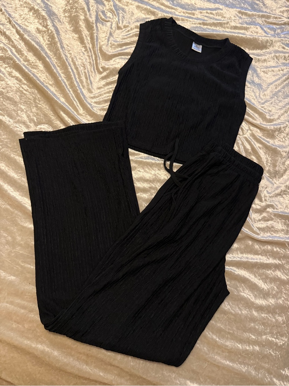 Elegant aesthetic two piece set